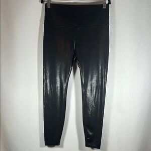 Knix Black Shimmer High Rise Contour Waist Leggings